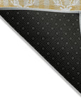 Addison Rugs Quaas Gold Washable Indoor-Outdoor Rug