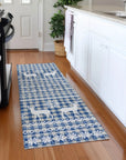 Addison Rugs Quaas Blue Washable Indoor-Outdoor Rug