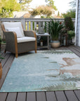 Addison Rugs Quaira Blue Washable Indoor-Outdoor Rug