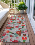 Addison Rugs Quaius Gray Washable Indoor-Outdoor Rug