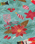 Addison Rugs Quaius Teal Washable Indoor-Outdoor Rug