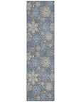 Addison Rugs Quaon Gray Washable Indoor-Outdoor Rug