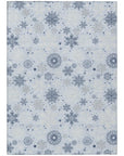Addison Rugs Quaon Blue Washable Indoor-Outdoor Rug