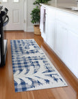 Addison Rugs Quaora Blue Washable Indoor-Outdoor Rug