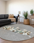 Raeain Gray Washable Indoor-Outdoor Rug