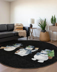 Addison Rugs Raeanor Black Washable Indoor-Outdoor Rug