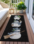 Addison Rugs Raeanor Black Washable Indoor-Outdoor Rug