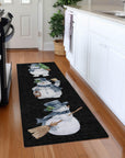 Addison Rugs Raeanor Black Washable Indoor-Outdoor Rug