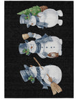 Addison Rugs Raeanor Black Washable Indoor-Outdoor Rug
