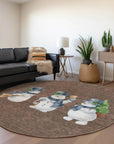 Raeanor Brown Washable Indoor-Outdoor Rug