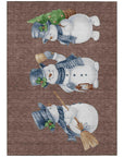 Raeanor Brown Washable Indoor-Outdoor Rug