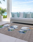 Addison Rugs Raeanor Taupe Washable Indoor-Outdoor Rug