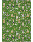 Addison Rugs Raeara Green Washable Indoor-Outdoor Rug