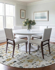 Raeara Ivory Washable Indoor-Outdoor Rug