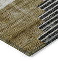 Addison Rugs Raeel Brown Washable Indoor-Outdoor Rug