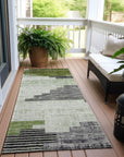 Raeel Fern Washable Indoor-Outdoor Rug