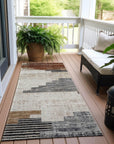 Addison Rugs Raeel Orange Washable Indoor-Outdoor Rug