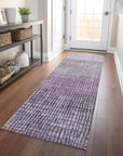Addison Rugs Raeon Plum Washable Indoor-Outdoor Rug