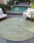 Addison Rugs Raeor Green Washable Indoor-Outdoor Rug