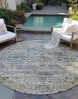 Addison Rugs Raeor Brown Washable Indoor-Outdoor Rug