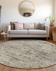 Addison Rugs Raeor Brown Washable Indoor-Outdoor Rug