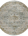 Addison Rugs Raeor Brown Washable Indoor-Outdoor Rug