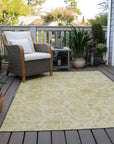 Addison Rugs Raeora Gold Washable Indoor-Outdoor Rug