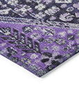 Addison Rugs Saelain Purple Washable Indoor-Outdoor Rug