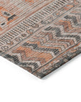 Addison Rugs Saelanor Orange Washable Indoor-Outdoor Rug