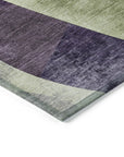 Addison Rugs Saelara Purple Washable Indoor-Outdoor Rug