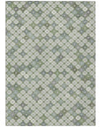 Addison Rugs Saelaris Green Washable Indoor-Outdoor Rug