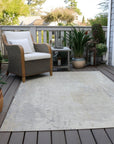 Addison Rugs Saelion Ivory Washable Indoor-Outdoor Rug