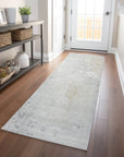 Addison Rugs Saelion Ivory Washable Indoor-Outdoor Rug