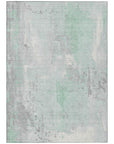 Addison Rugs Saelion Green Washable Indoor-Outdoor Rug