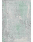 Addison Rugs Saelion Green Washable Indoor-Outdoor Rug