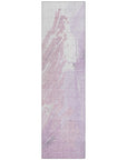 Addison Rugs Saelon Purple Washable Indoor-Outdoor Rug