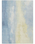 Addison Rugs Saelor Blue Washable Indoor-Outdoor Rug