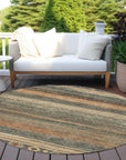 Addison Rugs Taelanor Green Washable Indoor-Outdoor Rug
