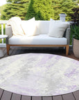 Addison Rugs Taelara Purple Washable Indoor-Outdoor Rug