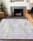 Addison Rugs Taelara Purple Washable Indoor-Outdoor Rug