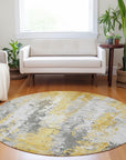 Addison Rugs Taelara Gold Washable Indoor-Outdoor Rug