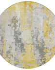 Addison Rugs Taelara Gold Washable Indoor-Outdoor Rug