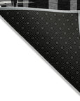Addison Rugs Taelaris Black Washable Indoor-Outdoor Rug