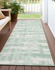Addison Rugs Taelaris Green Washable Indoor-Outdoor Rug