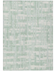 Addison Rugs Taelaris Green Washable Indoor-Outdoor Rug