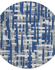Addison Rugs Taelaris Navy Washable Indoor-Outdoor Rug