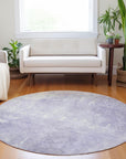 Addison Rugs Taelion Purple Washable Indoor-Outdoor Rug