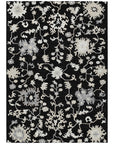 Addison Rugs Taelius Black Washable Indoor-Outdoor Rug