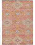 Addison Rugs Uraain Coral Washable Indoor-Outdoor Rug
