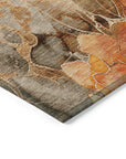 Addison Rugs Uraien Orange Washable Indoor-Outdoor Rug